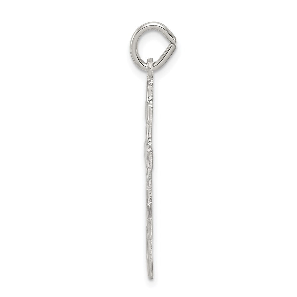 Sterling Silver Eastern Orthodox Cross Charm