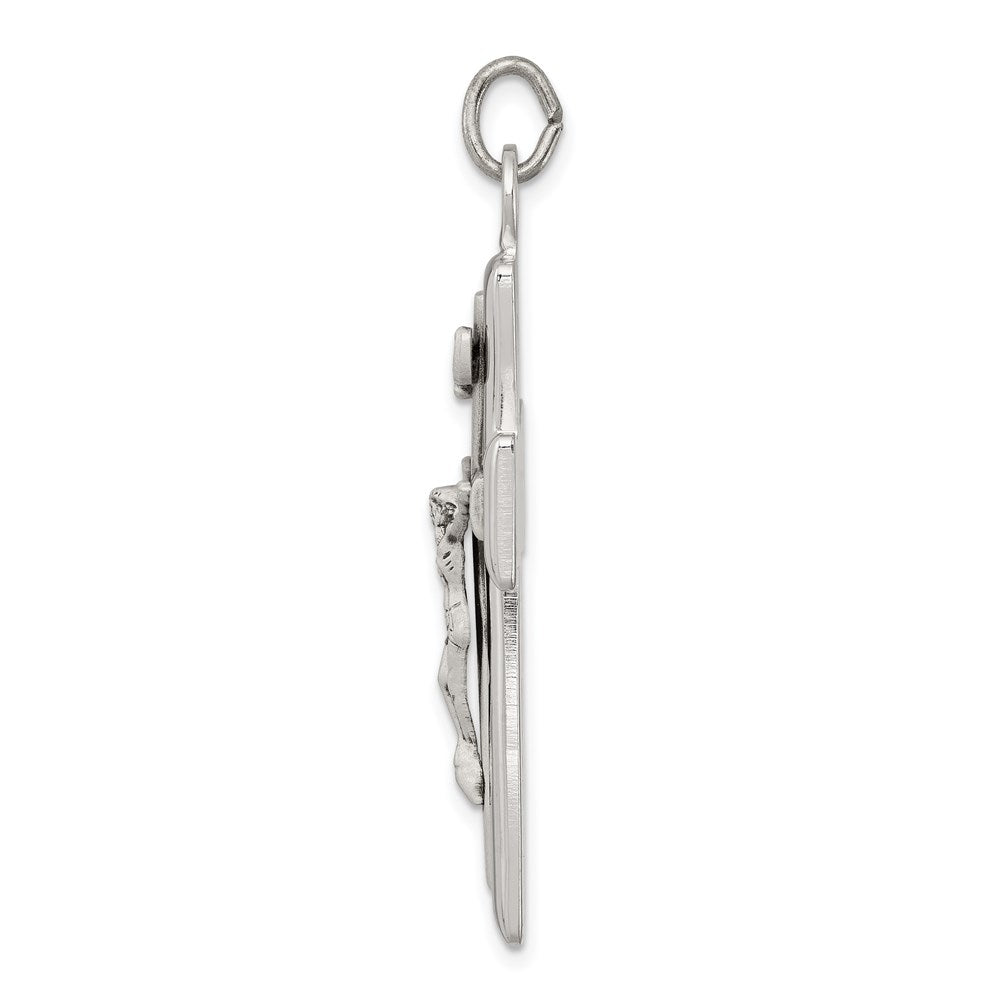 Sterling Silver INRI Crucifix Pendant
