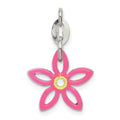 Sterling Silver Enameled Charm