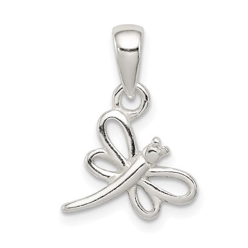 Sterling Silver Dragonfly Petite Pendant
