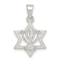 Sterling Silver Star of David Pendant