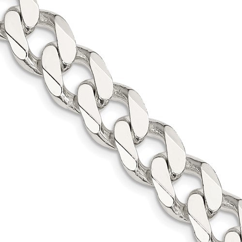 Sterling Silver 11mm Curb Chain