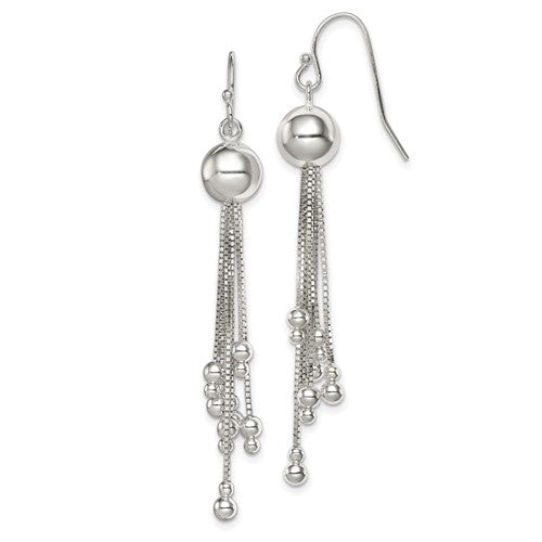 Sterling Silver Shepherd Hook Earrings