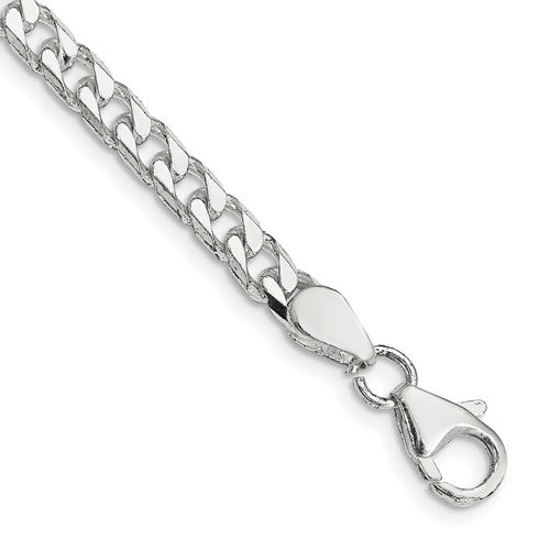 Sterling Silver Polished 5mm Curb Chain