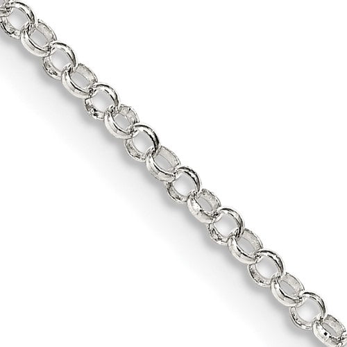 Sterling Silver 2mm Rolo Chain