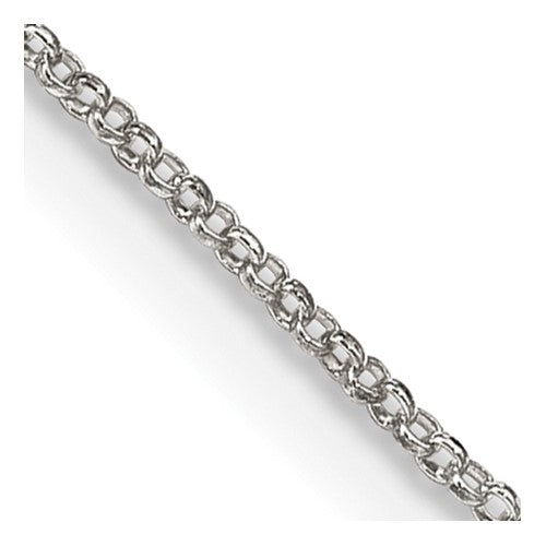 Sterling Silver 1.1mm Rolo Chain
