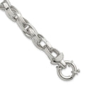 Sterling Silver Polished Double Twist Link Bracelet