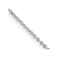 Sterling Silver .9mm Flat Link Cable Chain