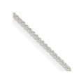 Sterling Silver 1mm Round Spiga Chain w/2in ext.