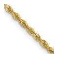 14k 2.0mm D/C Quadruple Rope Chain