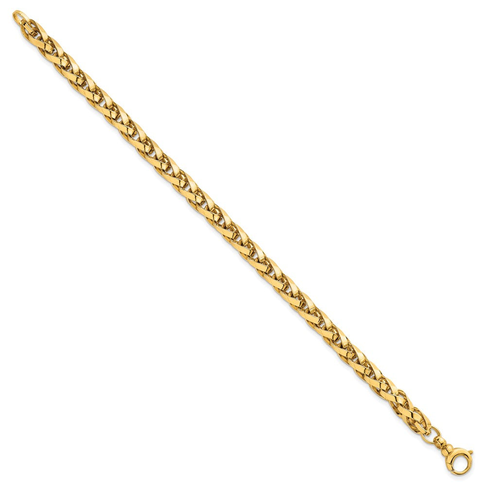 14k Polished Fancy Link Bracelet