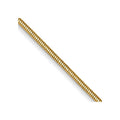 14k .8mm Round Snake Chain