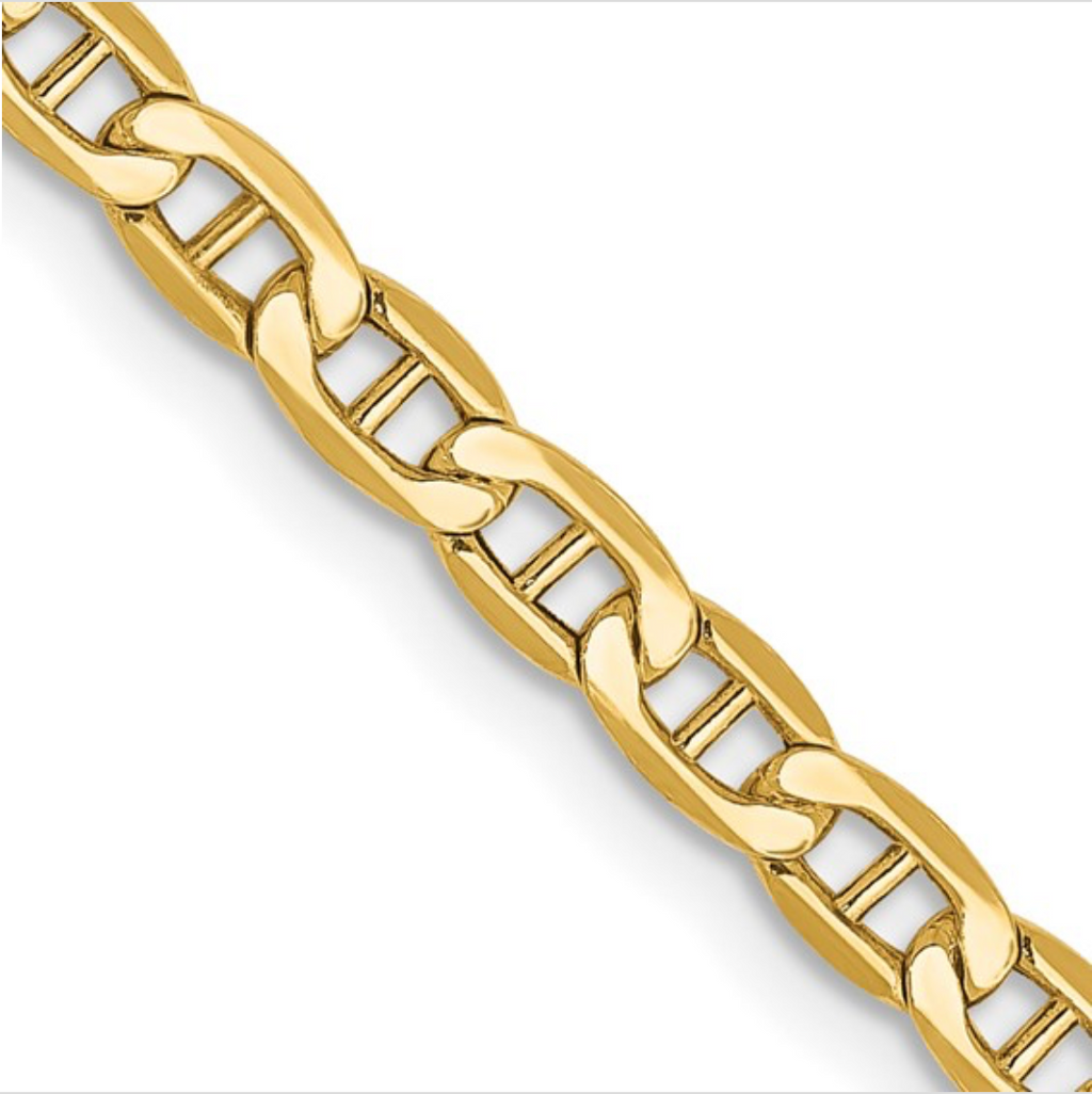 Anchor Chain 10k Gold