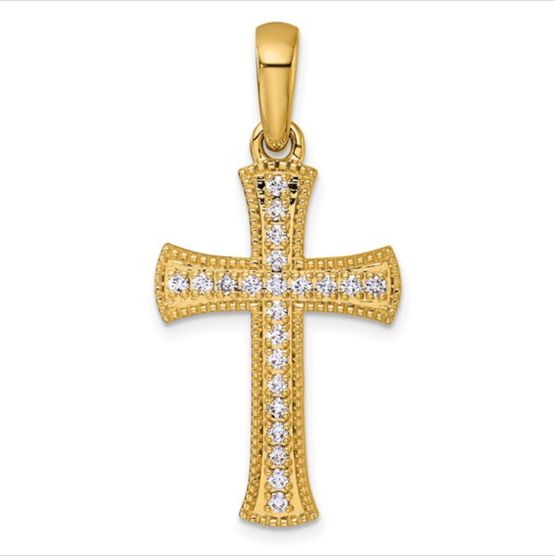 Diamond Cross Pendant