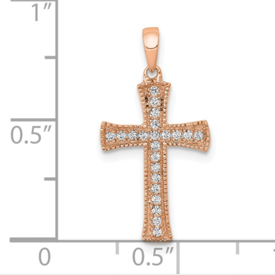 Diamond Cross Pendant