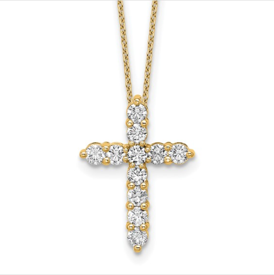 Diamond Cross Pendant