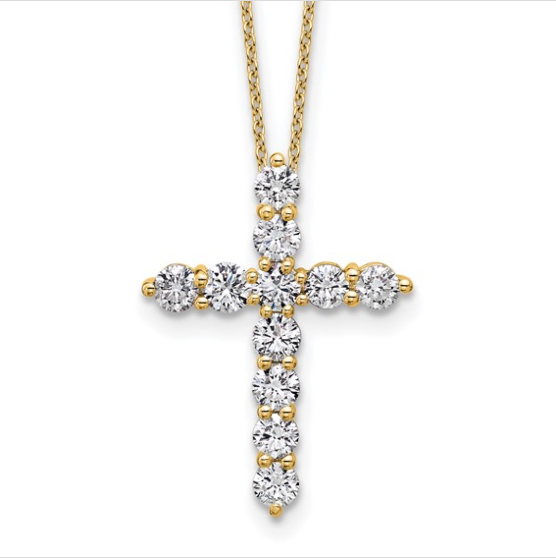 Diamond Cross Pendant