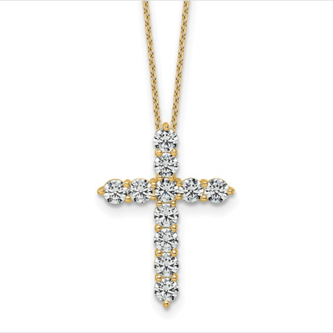 Diamond Cross Pendant