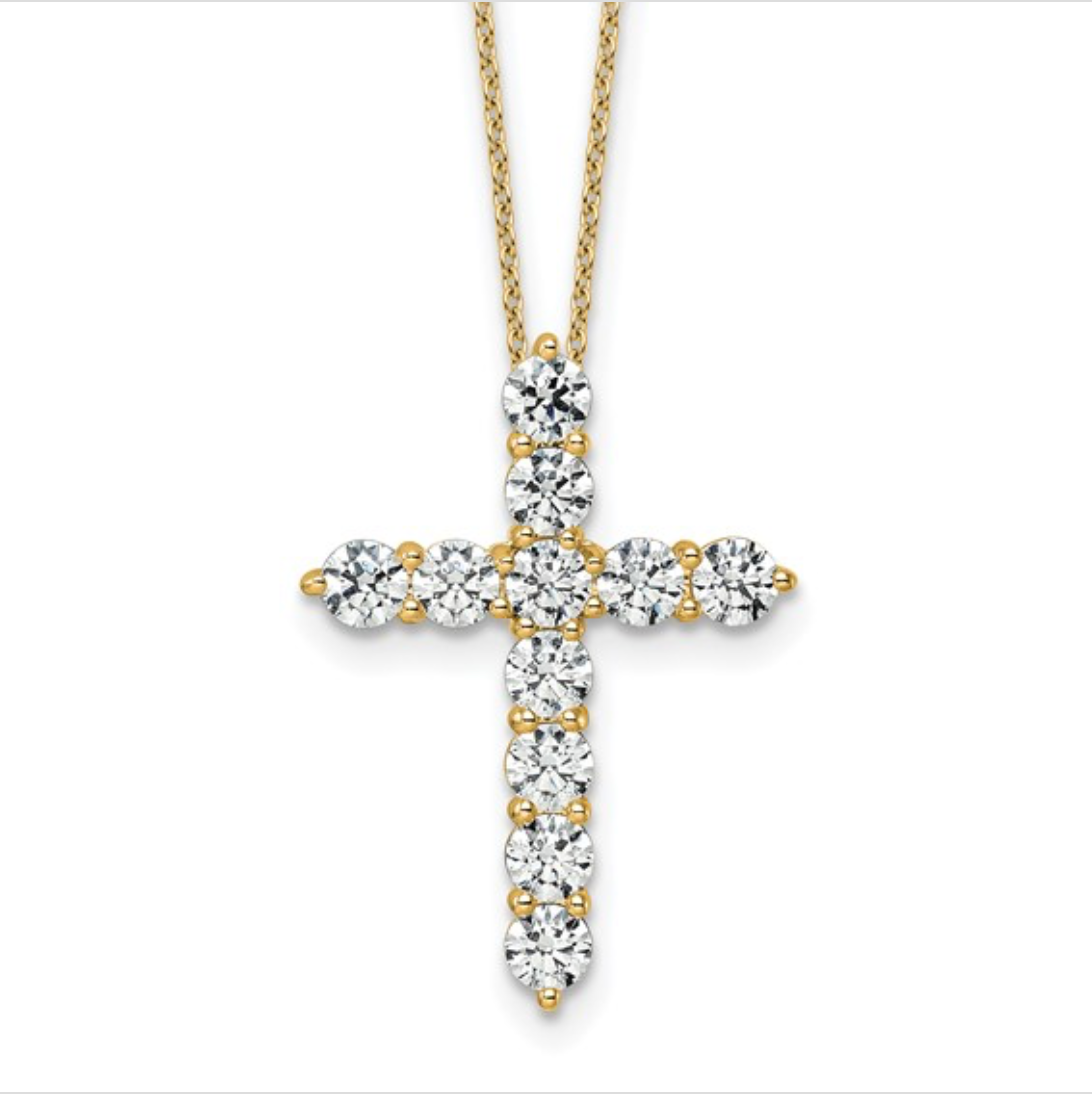 Diamond Cross Pendant
