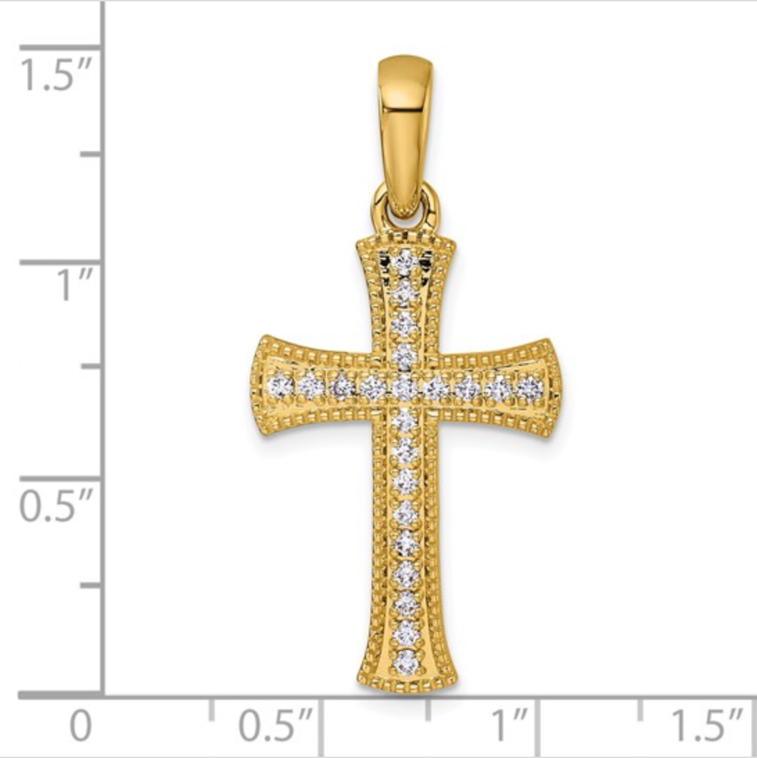 Diamond Cross Pendant