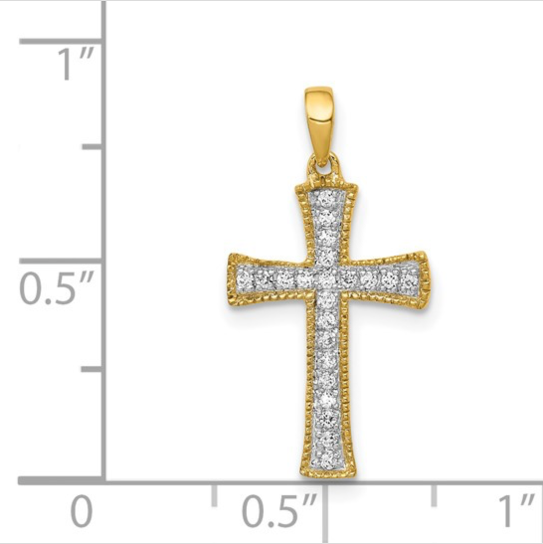 Diamond Cross Pendant
