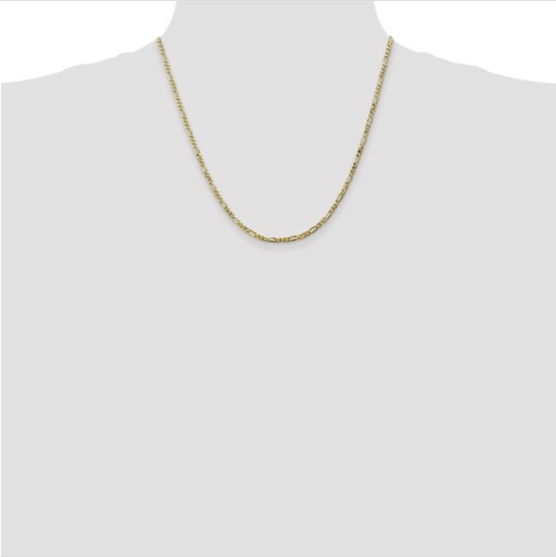 Semi-Solid Figaro Chain