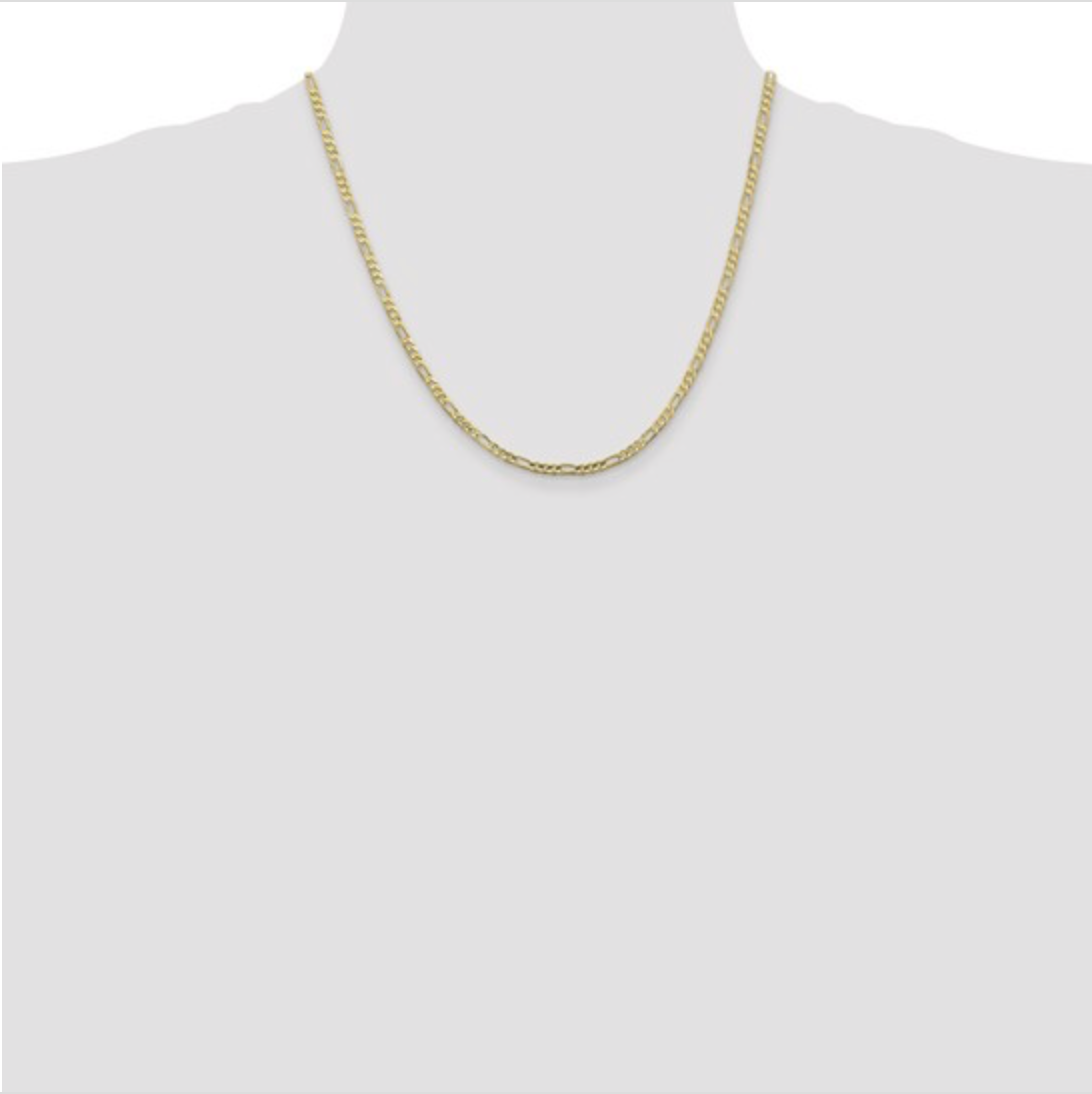 Semi-Solid Figaro Chain