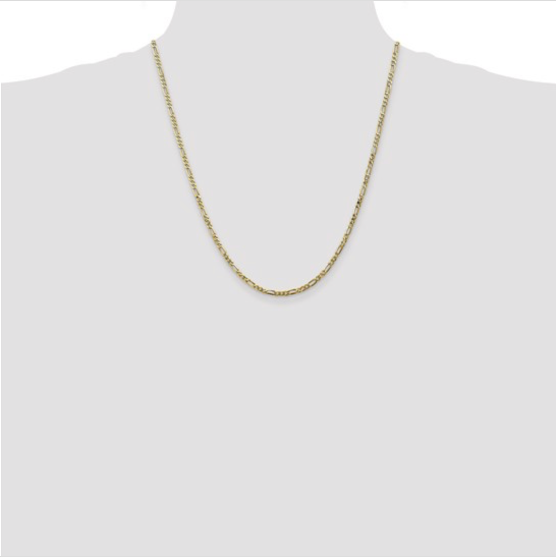 Semi-Solid Figaro Chain