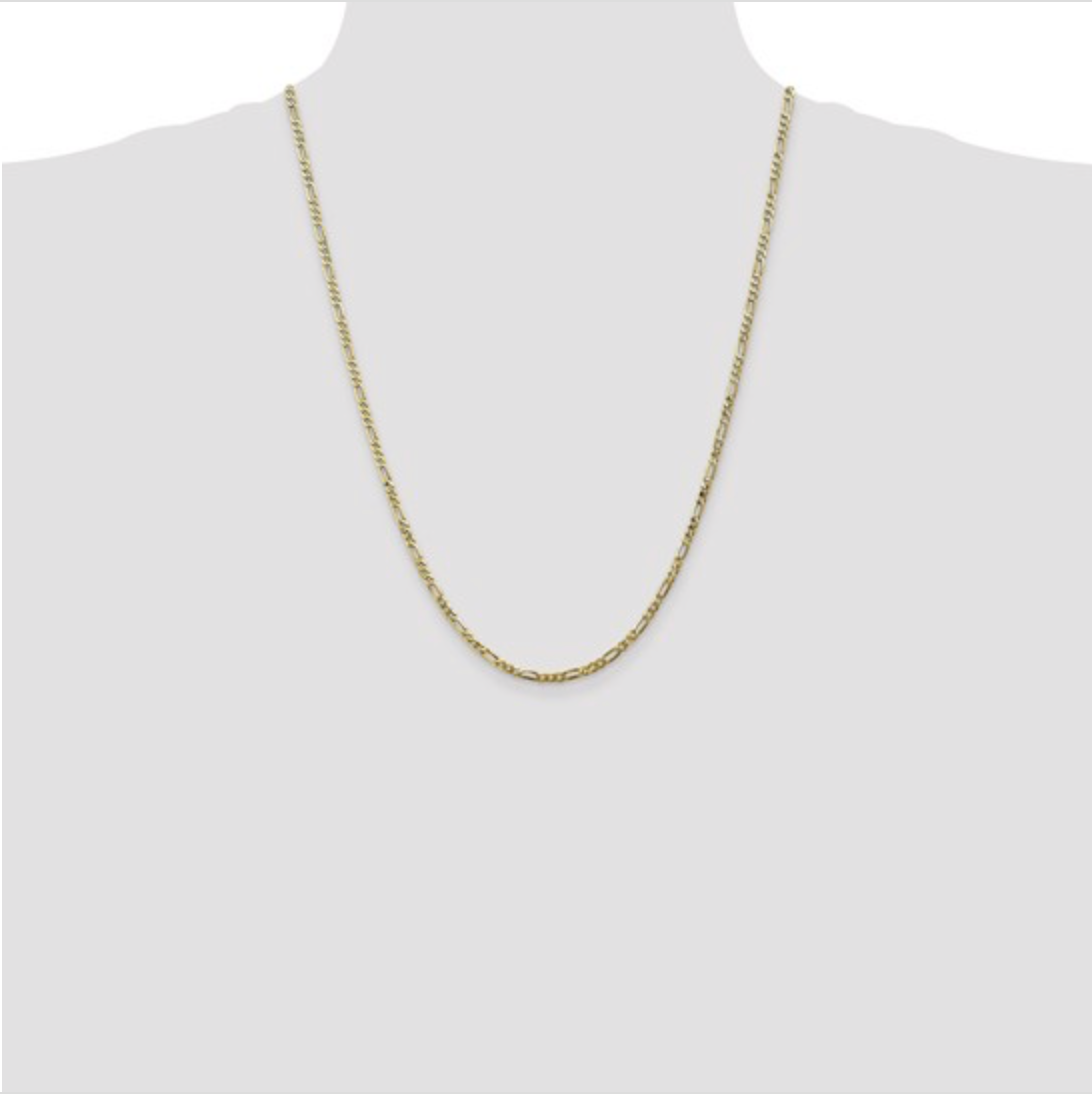 Semi-Solid Figaro Chain