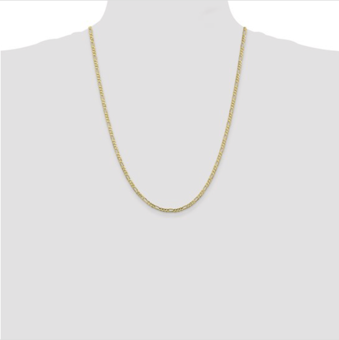 Semi-Solid Figaro Chain