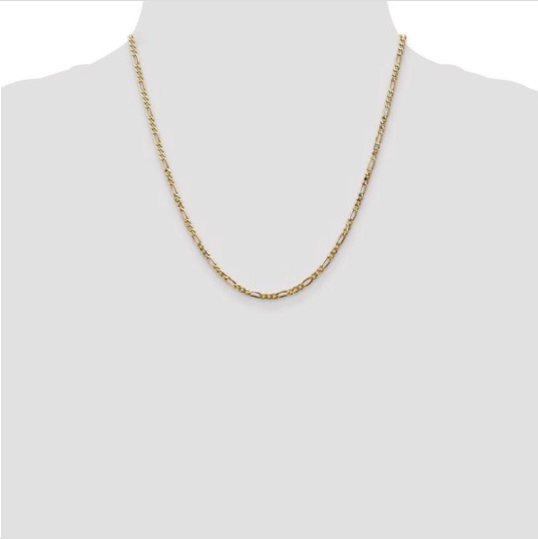 Semi-Solid Figaro Chain