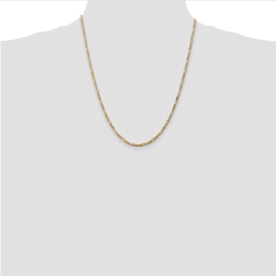 Semi-Solid Figaro Chain