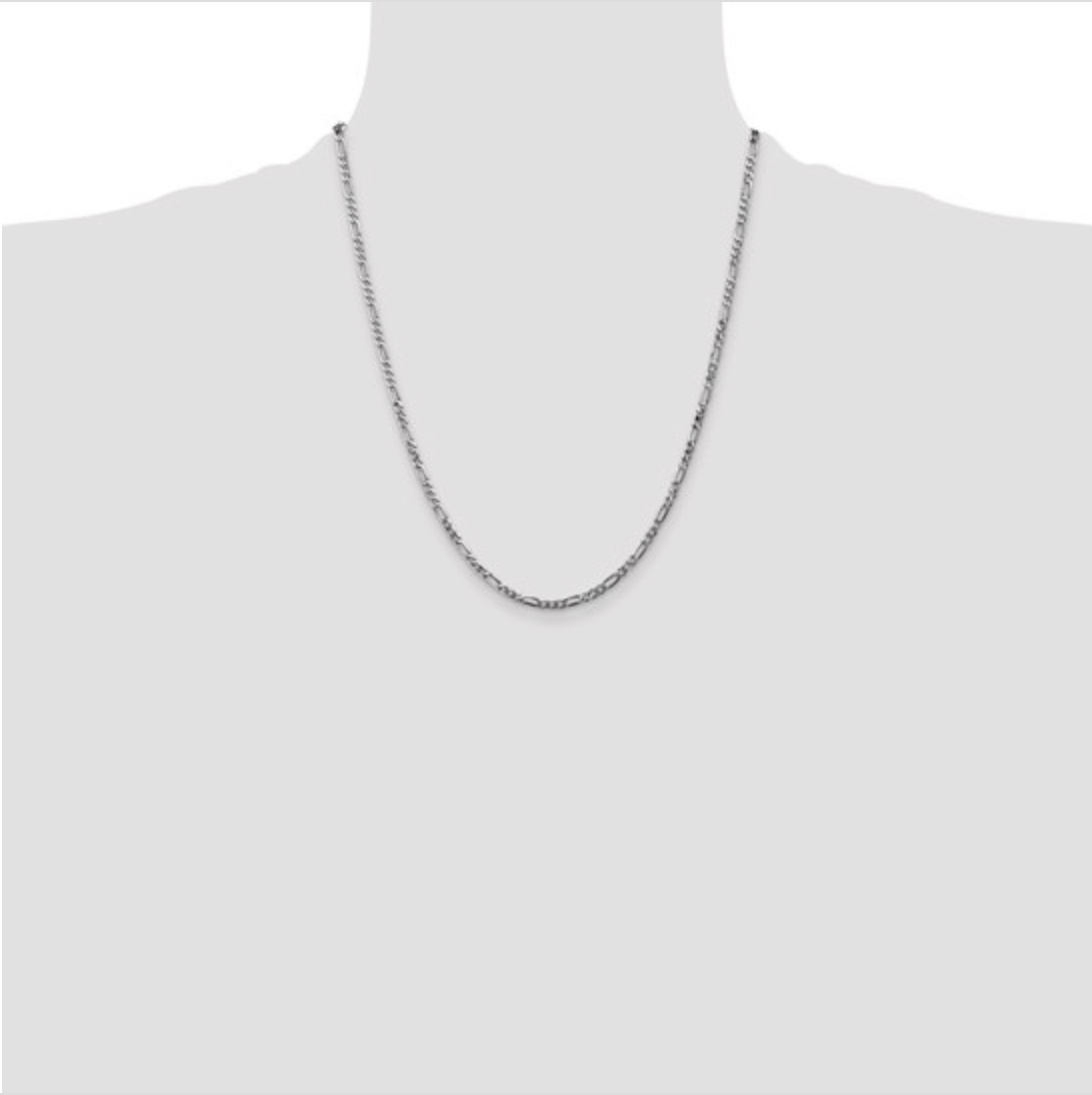 Semi-Solid Figaro Chain