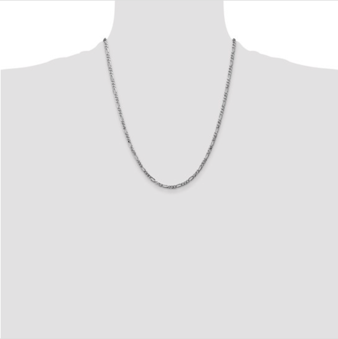 Semi-Solid Figaro Chain