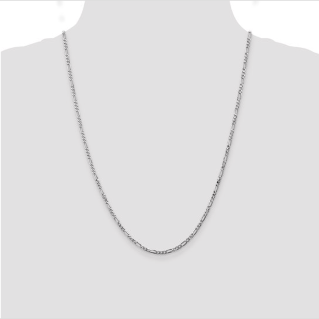 Semi-Solid Figaro Chain