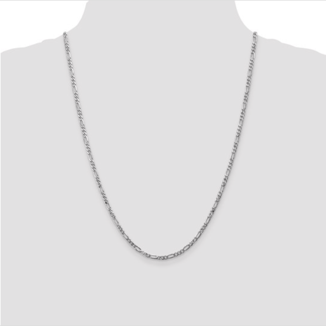 Semi-Solid Figaro Chain