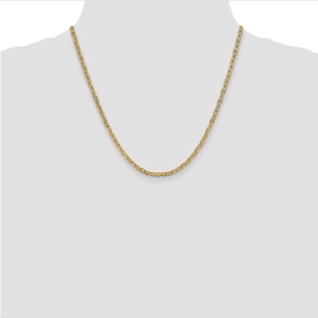 Anchor Chain 10k Gold