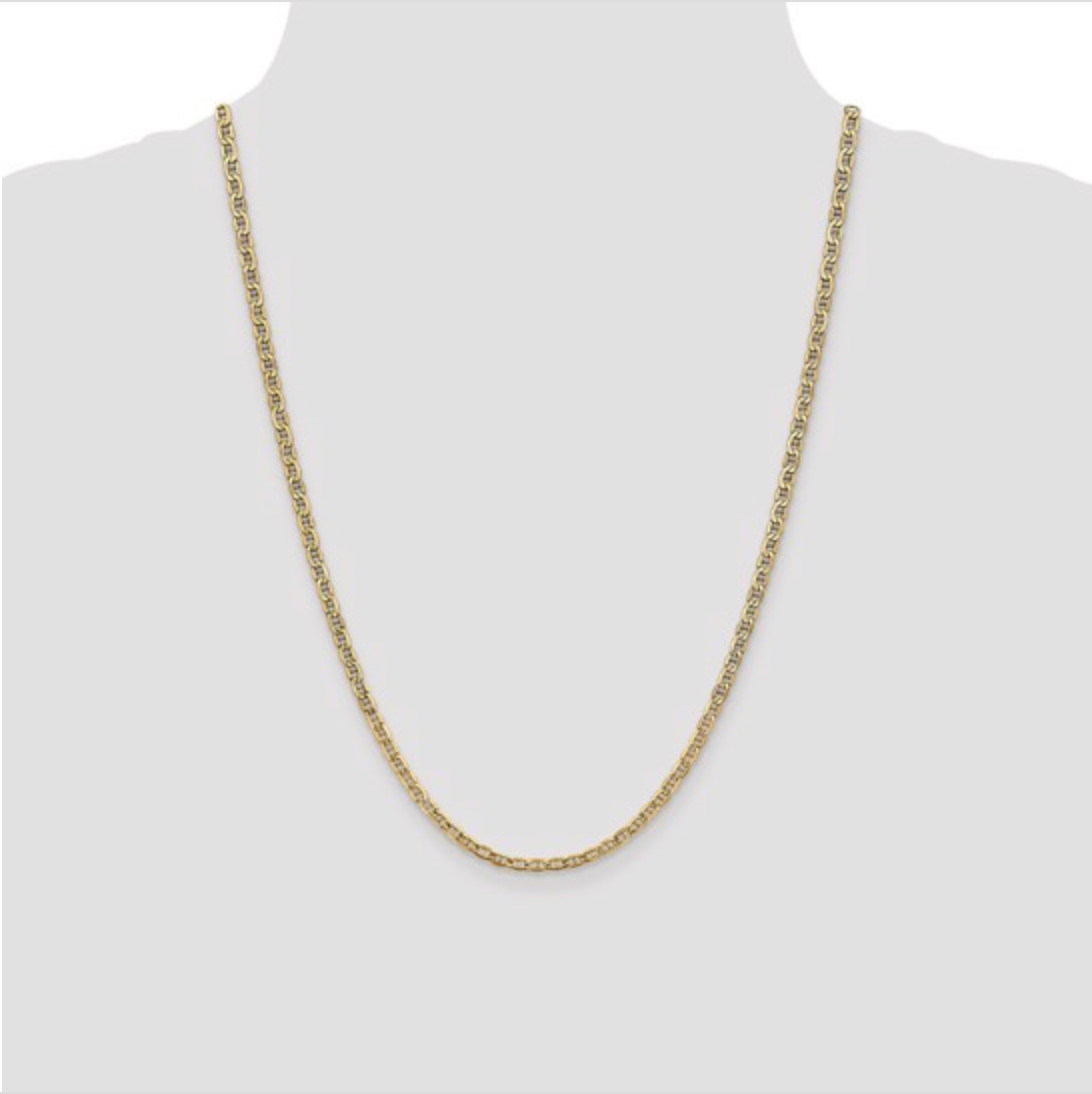 Anchor Chain 10k Gold
