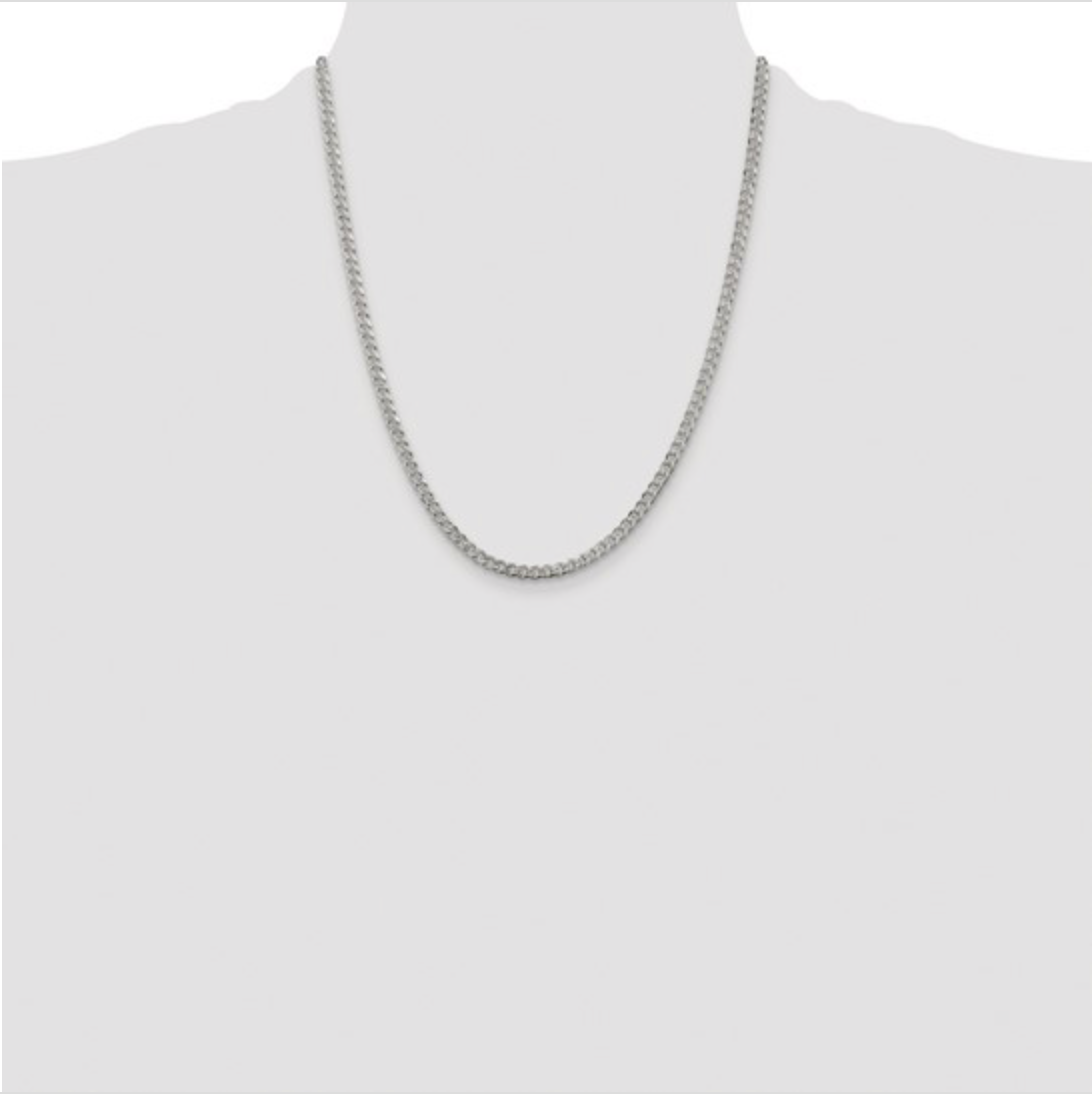 Curb Chain Sterling Silver