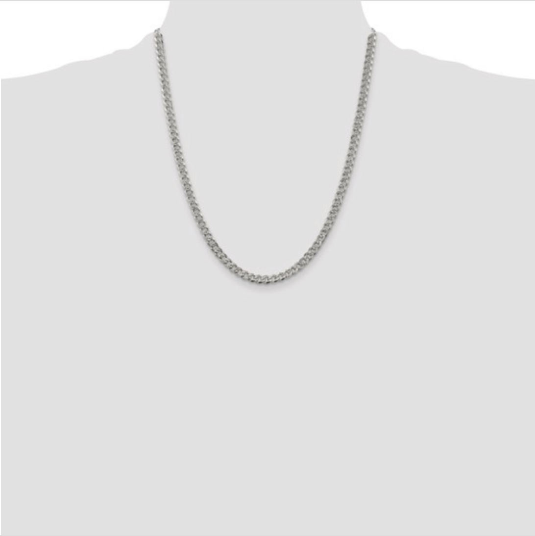 Curb Chain Sterling Silver
