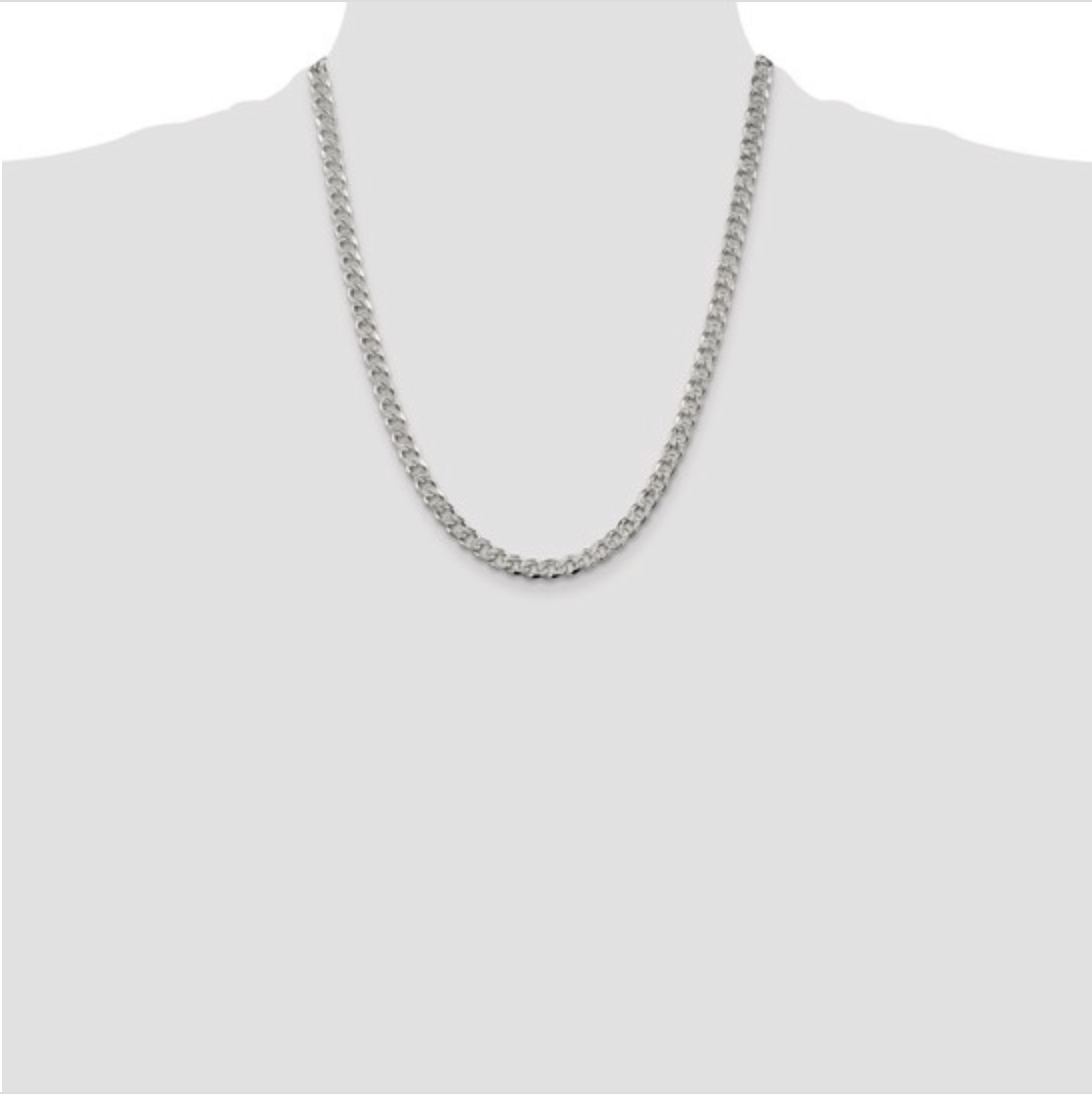 Curb Chain Sterling Silver