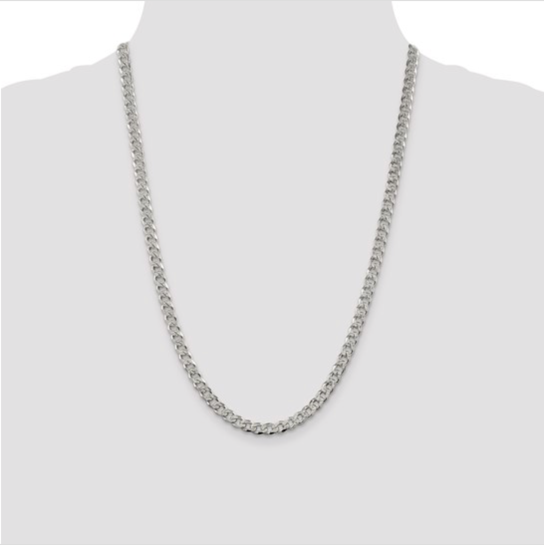 Curb Chain Sterling Silver