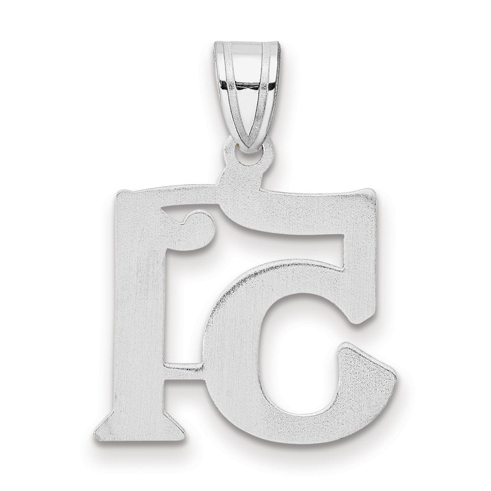 14kw Polished Number 51 Pendant