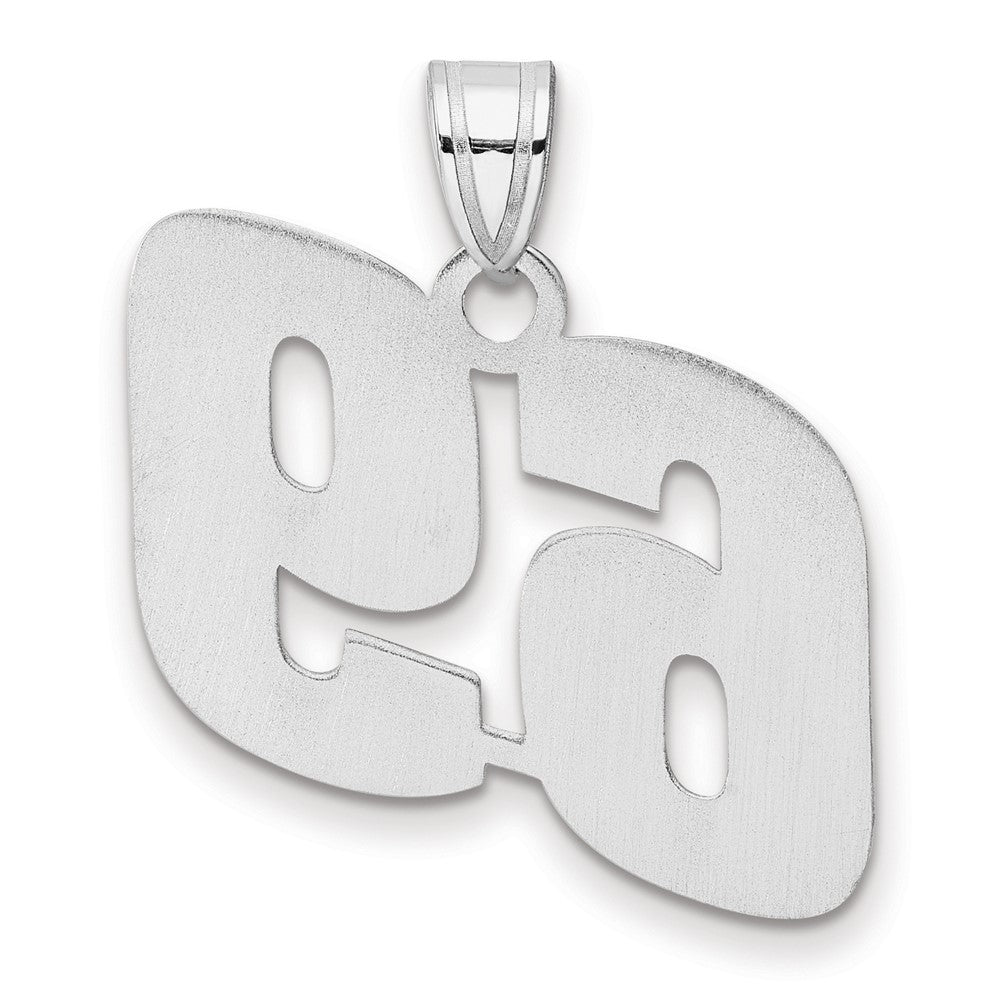 14kw Polished Block Number 69 Pendant