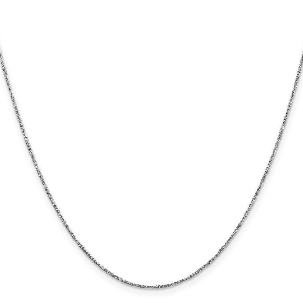 14K White Gold .70mm Ropa Chain