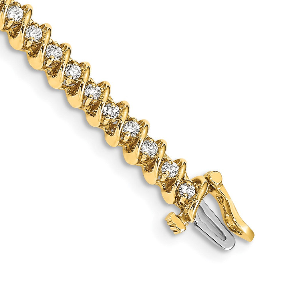 14k AA Diamond Tennis Bracelet