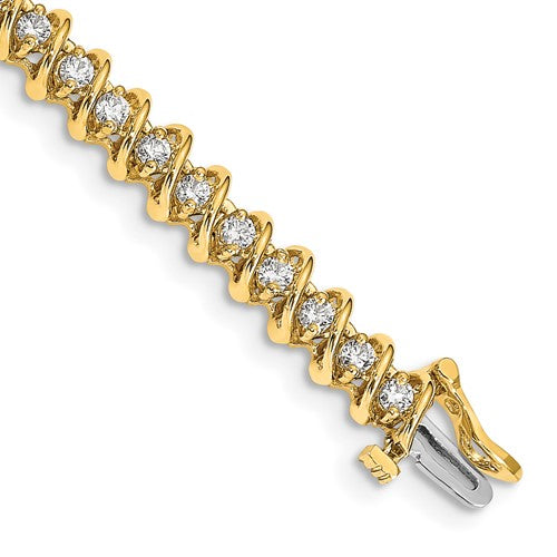 14k VS Diamond Tennis Bracelet