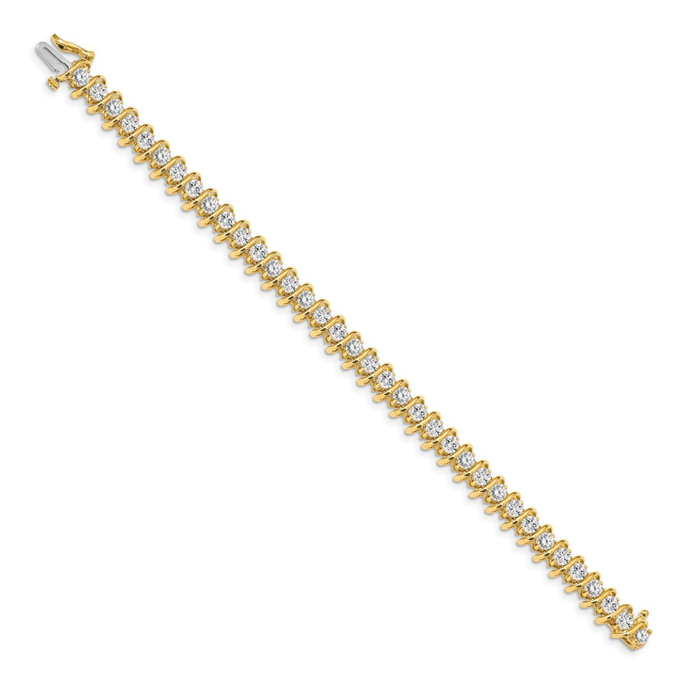 14k A Diamond Tennis Bracelet