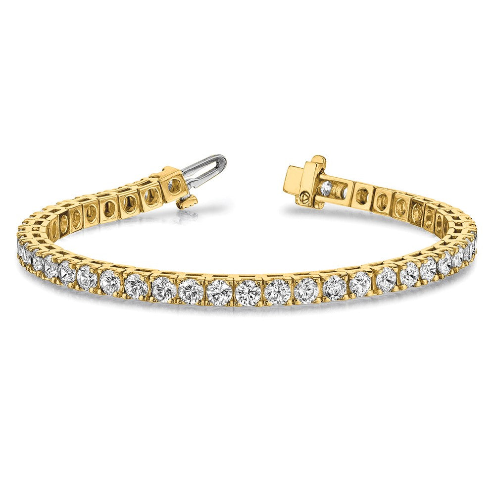 14k AA Diamond Tennis Bracelet