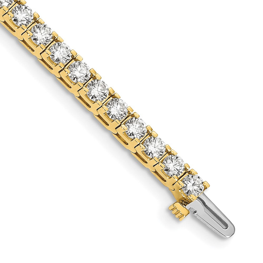 14k AA Diamond Tennis Bracelet